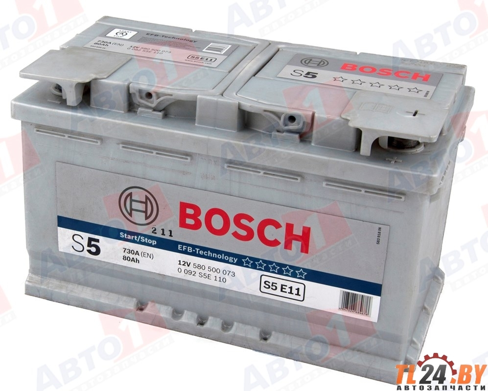 Батарея акумуляторна, 12В 80А/год